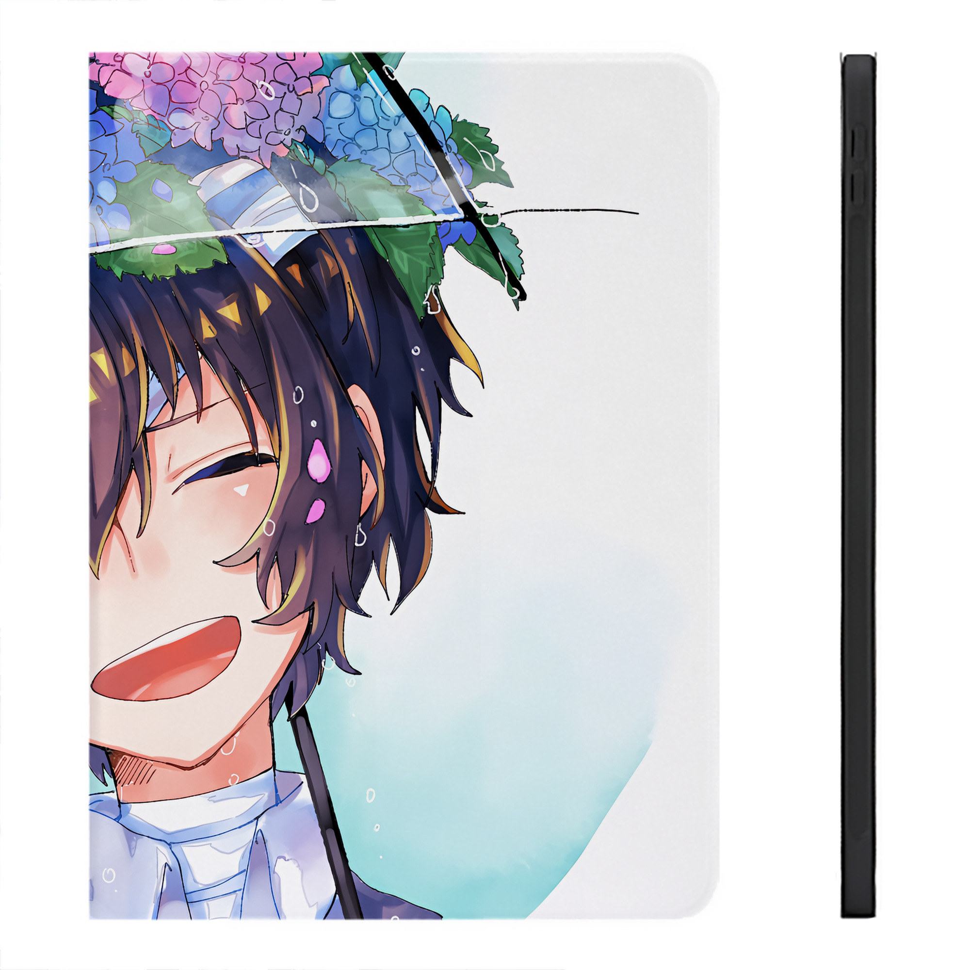 （画像用） 文豪ストレイドッグス Bungo Stray Dogs IPadケース ペンホルダー付き ブックスタイルデザイン